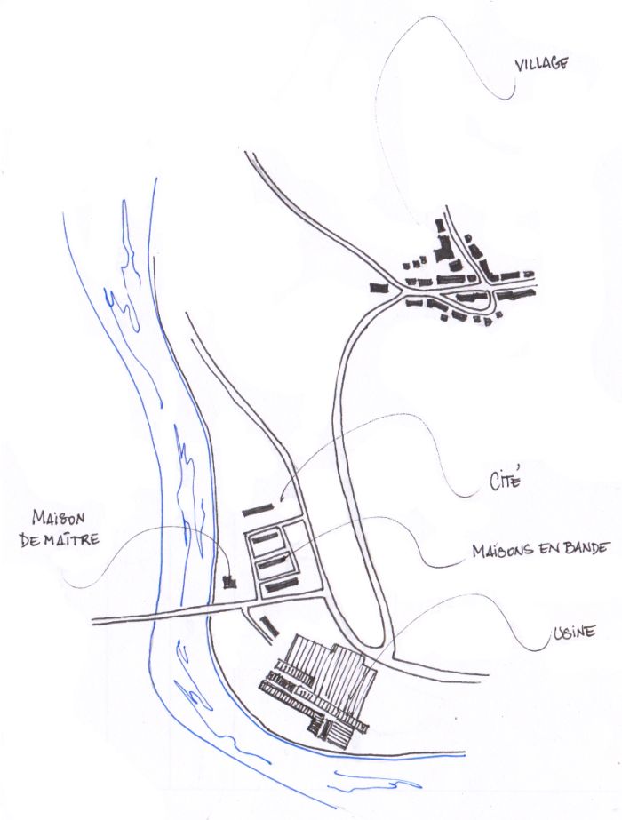 Plan masse schématique, CAUE 25