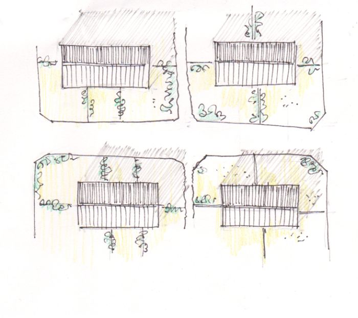 Plan schématique d’implantation, CAUE 25