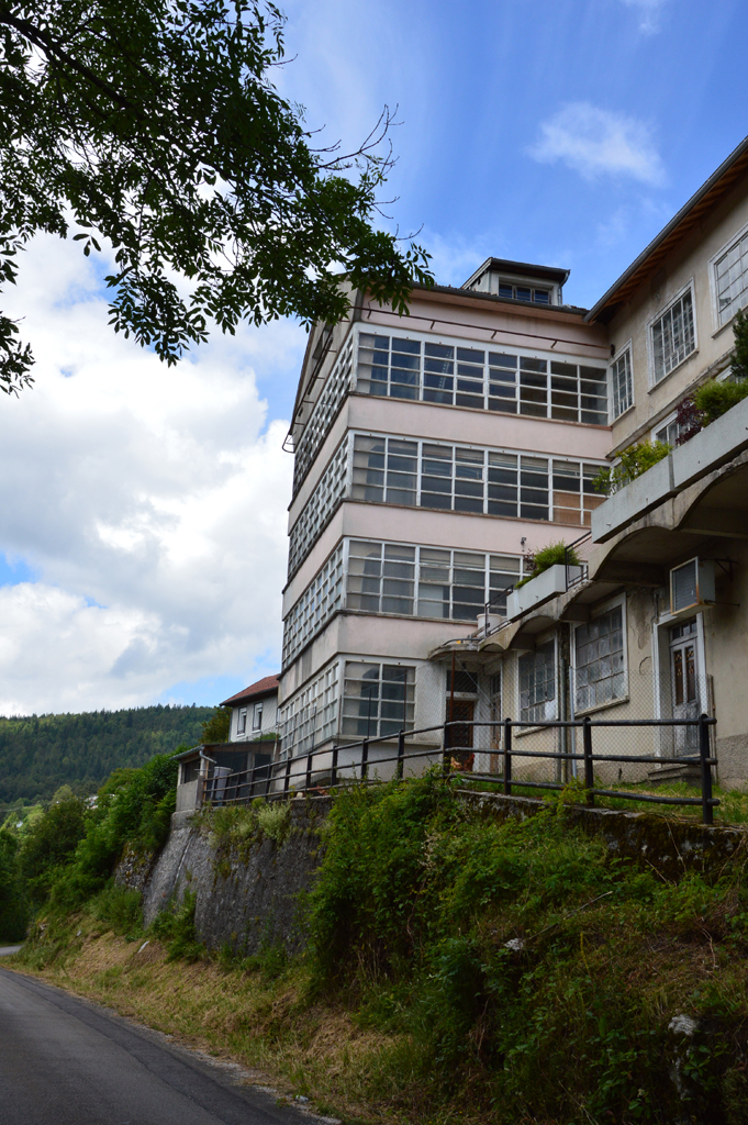 Morbier (39), ancienne usine