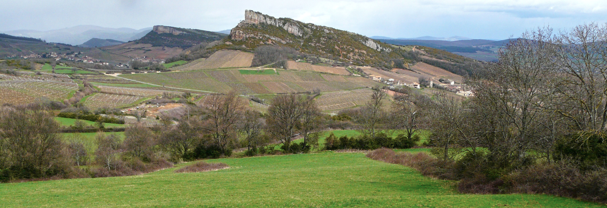 côte maconnaise Solutré (71) Bonneaud paysagiste Atlas 2010