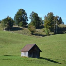 Maison pastorale de petit volume. Le grenier fort, oct 2012 caue39.  - LAJOUX (39310)
