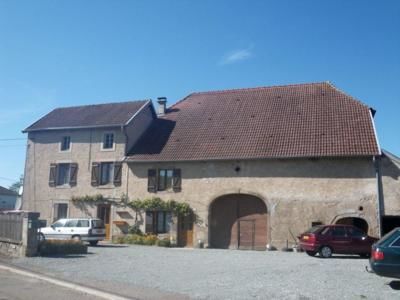 Les Aynans, Haute-Saône, nov 2011 caue70. Ferme bloc de volume simple - LES AYNANS (70200)