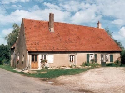 Dammartin, Jura, janv 2000 caue39. Ferme bloc de volume simple - DAMMARTIN-MARPAIN (39290)