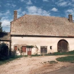 Dammartin, Jura, janv 2000 caue39. Ferme bloc de volume simple - DAMMARTIN-MARPAIN (39290)