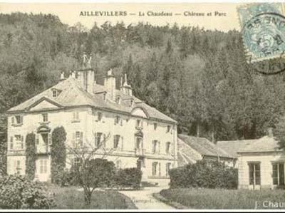 Demeure patronale, forges d'Aillevillers, carte postale ancienne - AILLEVILLERS-ET-LYAUMONT (70320)
