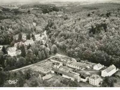 Forges d'Aillevillers, vue aérienne du site - AILLEVILLERS-ET-LYAUMONT (70320)