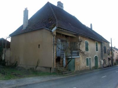 Montmirey-le-Château, Jura, janv 2000 caue39. Maison de polyculture vigneronne - MONTMIREY-LE-CHATEAU (39290)