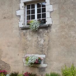 Rainans, Jura, juil 2012 caue39. Maison vigneronne bourgeoise. Soupirail - RAINANS (39290)