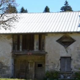 Bellecombe, Jura, Fév 2013 caue39. Maison pastorale de petit volume - BELLECOMBE (39310)
