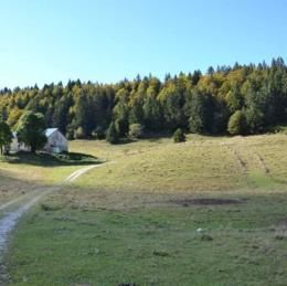 Bellecombe, Jura, oct 2012 caue39. Maison pastorale de petit volume - BELLECOMBE (39310)