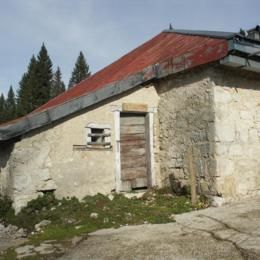 Lajoux, Jura, nov 2006 caue39. Le chalet d'alpage. Boiton - LAJOUX (39310)