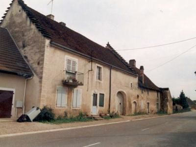 Desnes, Jura, janv 2000 caue39. Ferme bloc de volume simple, Bresse jurassienne - DESNES (39140)