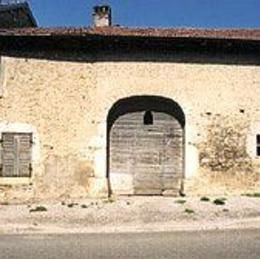 Cogna, Jura, fév 1999 caue39. Ferme bloc de volume simple - COGNA (39130)