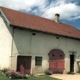 Saffloz, Jura, fév 1999 caue39. Ferme bloc de volume simple - SAFFLOZ (39130)