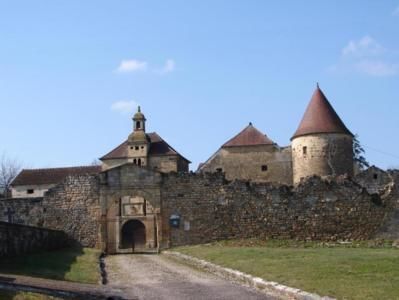 Façade principale du Château de Bougey - BOUGEY (70500)