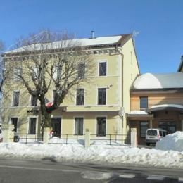 Les Rousses, Jura, juil 2012 caue39 : mairie - LES ROUSSES (39220)