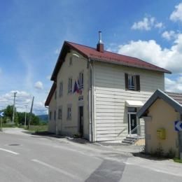 Lezat, Jura, juin 2012 caue39 :mairie - LEZAT (39400)