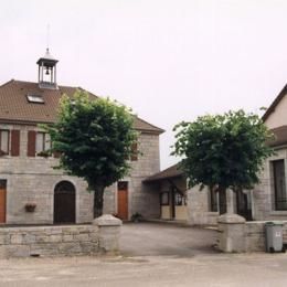 Marigny, Jura, sept 1999 caue39 : mairie-école - MARIGNY (39130)