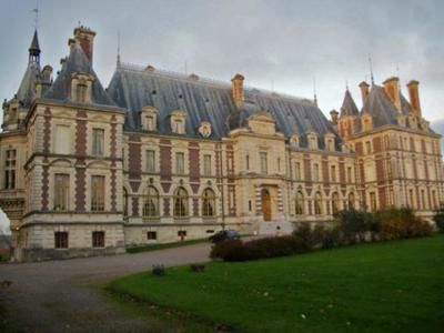 Villersexel, Haute-Saône. Château de style néoclassique. Façade principale - VILLERSEXEL (70110)