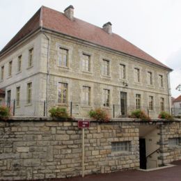 Evillers, Doubs, sept 2015 caue25 : mairie-école - EVILLERS (25520)