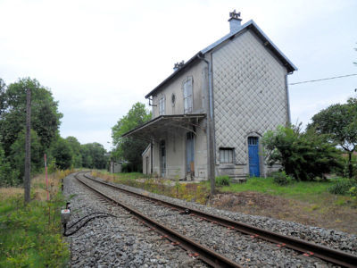 <p>Vers-en-Montagne, Jura, CAUE39 : ancienne gare</p> - VERS-EN-MONTAGNE (39300)