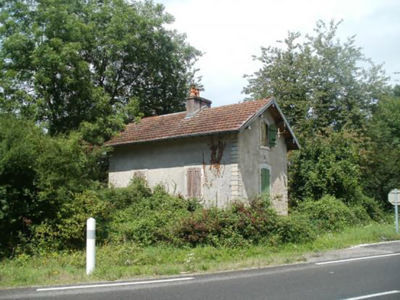 <p>Vesoul, Haute-Sa&ocirc;ne, ancienne station du Tacot, tramway reliant Vesoul &agrave; Besan&ccedil;on (25) via Rioz (70)</p> - VESOUL (70000)