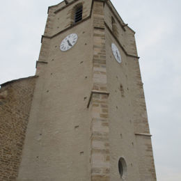 <p>Eglise Saint-Cloud (XVIe si&egrave;cle, inscrit &agrave; l'inv. sup.) - clocher-porche, vue ext&eacute;rieure (restauration simon buri architecte), f&eacute;v 2010 simon buri phot. / CAUE39</p> - MAYNAL (39190)