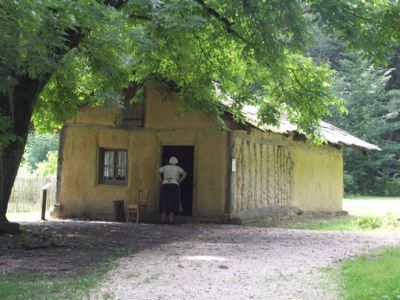 Baraque implant&eacute;e dans un hameau forestier - LA VIEILLE-LOYE (39380)