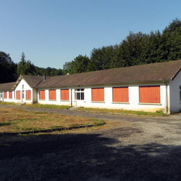 <p>Colonie de Saint-Ouen (1954), R&eacute;fectoire (2017 caue39)</p> - CLAIRVAUX-LES-LACS (39130)