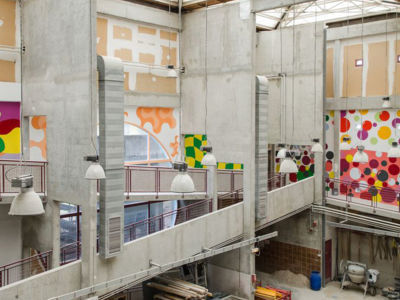 Lycée professionnel Le Corbusier, 1988 arch. Jean Dubus - Source Février 2017 caue39  - LONS-LE-SAUNIER (39000)