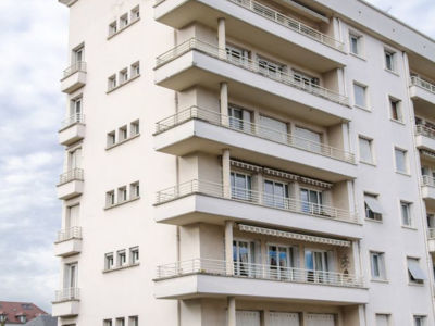 Logement collectif René Gandillet arch. / caue39 02 2017 - LONS-LE-SAUNIER (39000)