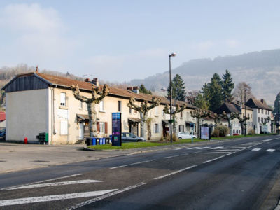 Habitat Architecture XXème, immeubles, photo CAUE39 12 2016 - SALINS-LES-BAINS (39110)